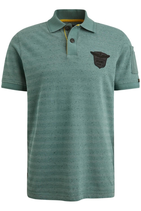 PME legend short sleeve polo jacquard pique